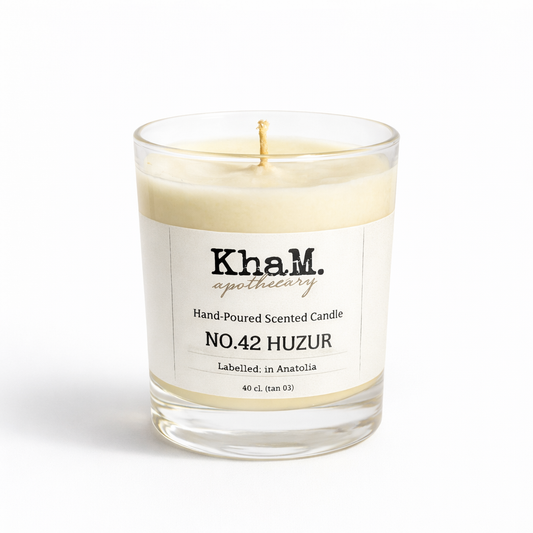 NO.42 HUZUR aromatik bitkisel mum