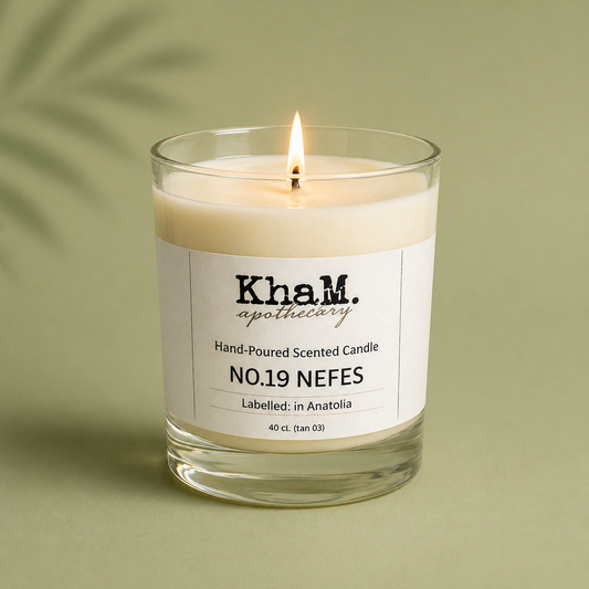 NO.19 NEFES aromatik bitkisel mum