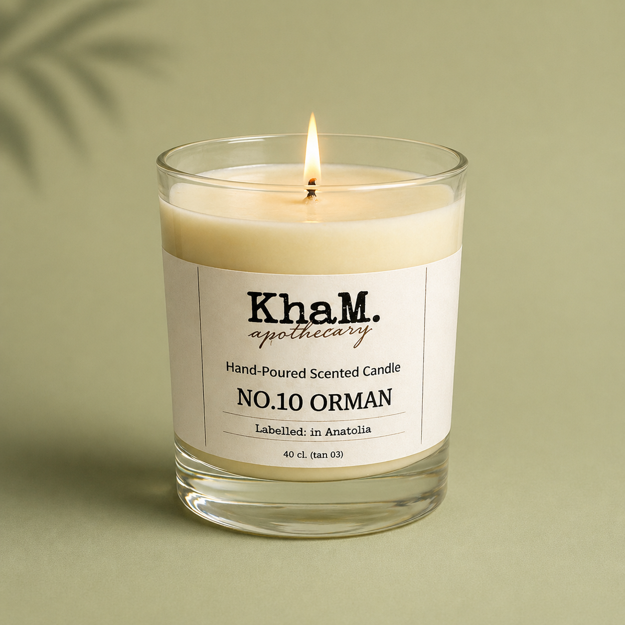 NO.10 ORMAN aromatik bitkisel mum